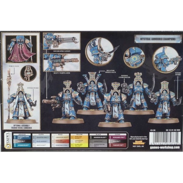 W40K - Thousand Sons - Terminator Du Scarabée Occulte Scarab Occult Scarab Occult Terminators - Foto 14